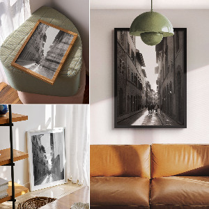 Dekoracyjny plakat ścienny Historyczna architektura