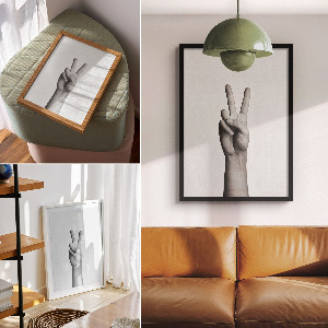 Plakat premium Gest pokoju