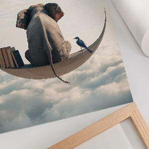 Plakat premium Księżycowe marzenie