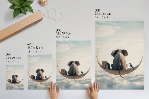 Plakat premium Księżycowe marzenie