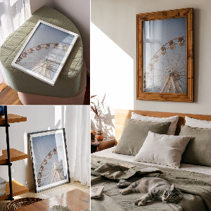 Grafika na ścianę Diabelskie koło