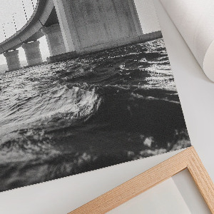 Wydruk na płótnie Most nad wodą