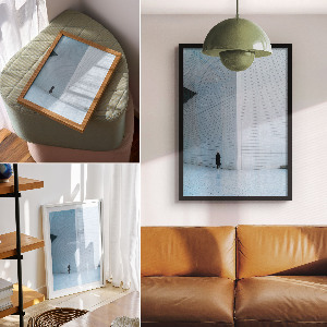 Dekoracyjny plakat ścienny Nowoczesny minimalizm