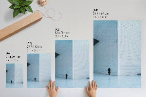 Dekoracyjny plakat ścienny Nowoczesny minimalizm