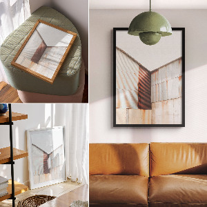 Grafika na ścianę Industrialny minimalizm