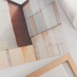 Grafika na ścianę Industrialny minimalizm