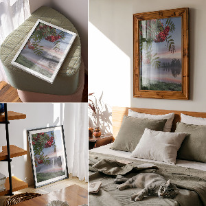 Wydruk na płótnie Natura o poranku