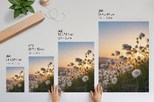 Plakat premium Romantyczny pejzaż