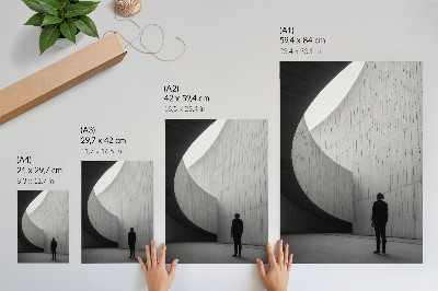 Plakat premium Minimalistyczna architektura