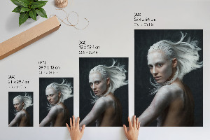 Dekoracyjny plakat ścienny Artystyczny portret