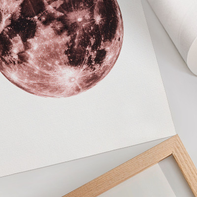 Grafika na ścianę Księżyc kosmos