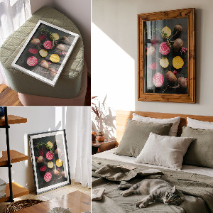 Plakat premium Kolorowe warzywa