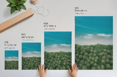 Plakat premium Tropikalna plaża