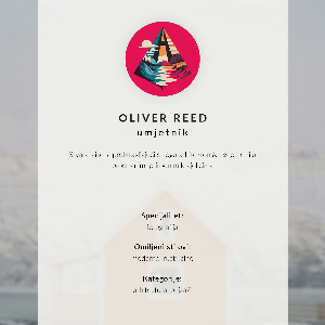 Dekoracyjny plakat ścienny Górski domek