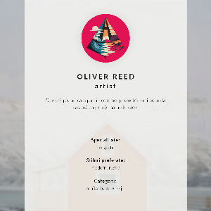 Dekoracyjny plakat ścienny Górski domek