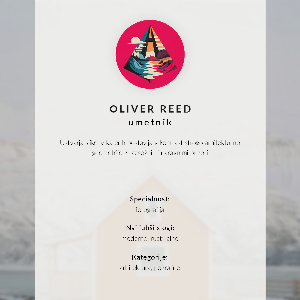 Dekoracyjny plakat ścienny Górski domek