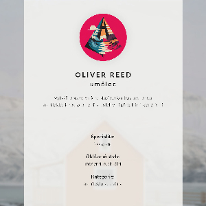 Dekoracyjny plakat ścienny Górski domek