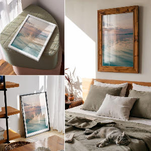 Grafika na ścianę Zachód słońca