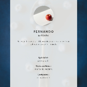 Plakat premium Łyżka jagód