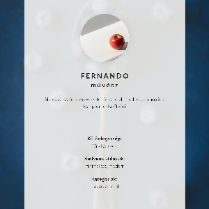 Plakat premium Łyżka jagód