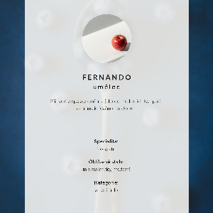 Plakat premium Łyżka jagód