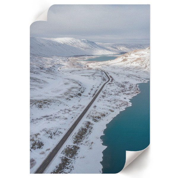 Wydruk na płótnie Zimowy pejzaż