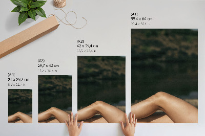 Plakat premium Kobiece nogi