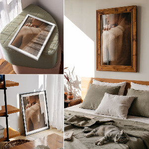 Plakat premium Zmysłowa kobiecość