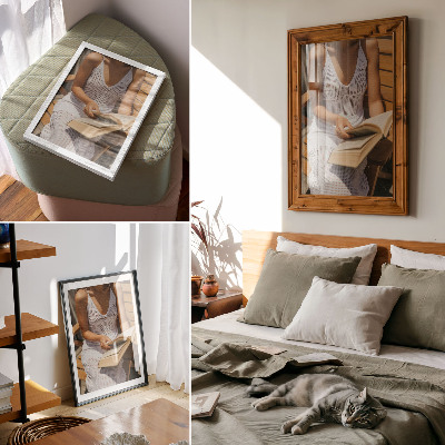 Plakat premium Kobieca lektura