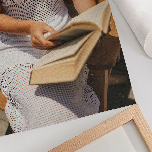 Plakat premium Kobieca lektura