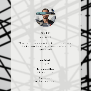 Grafika na ścianę Ciekawa architektura