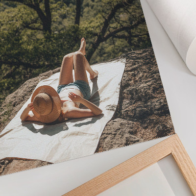 Plakat premium Letni relaks