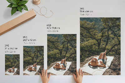 Plakat premium Letni relaks