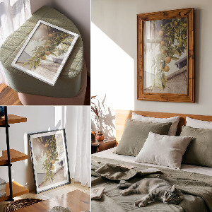 Dekoracyjny plakat ścienny Letnie owoce