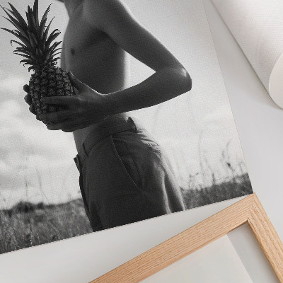Grafika na ścianę Ananasowy portret