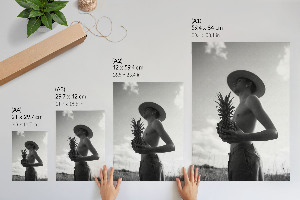 Grafika na ścianę Ananasowy portret