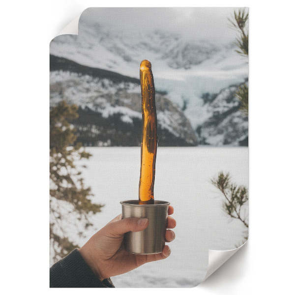 Wydruk na płótnie Zimowy krajobraz