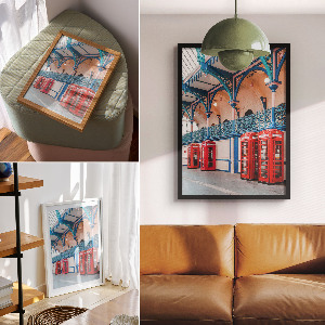 Plakat premium Retro architektura