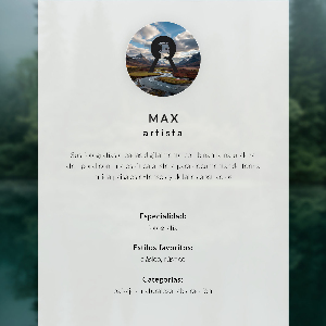 Dekoracyjny plakat ścienny Zamglony pejzaż