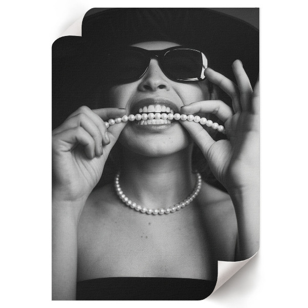 Dekoracyjny plakat ścienny Kobieta glamour