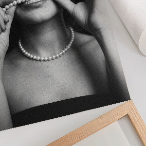 Dekoracyjny plakat ścienny Kobieta glamour