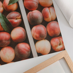 Grafika na ścianę Soczyste brzoskwinie