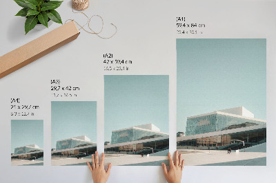 Plakat premium Nowoczesna architektura