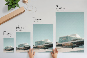 Plakat premium Nowoczesna architektura