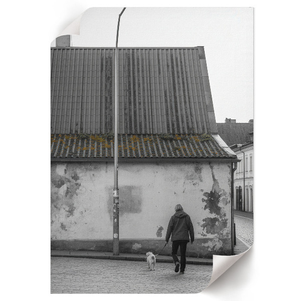 Wydruk na płótnie Miejski spacer