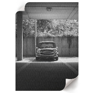 Dekoracyjny plakat ścienny Retro pojazd