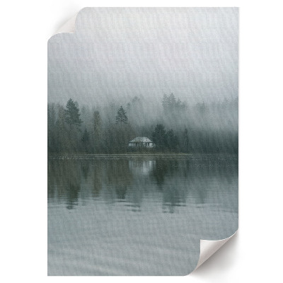 Grafika na ścianę Zamglony krajobraz
