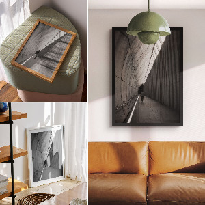 Wydruk na płótnie Samotna podróż