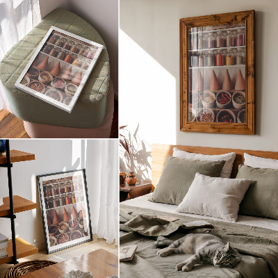 Plakat premium Kuchenne przyprawy