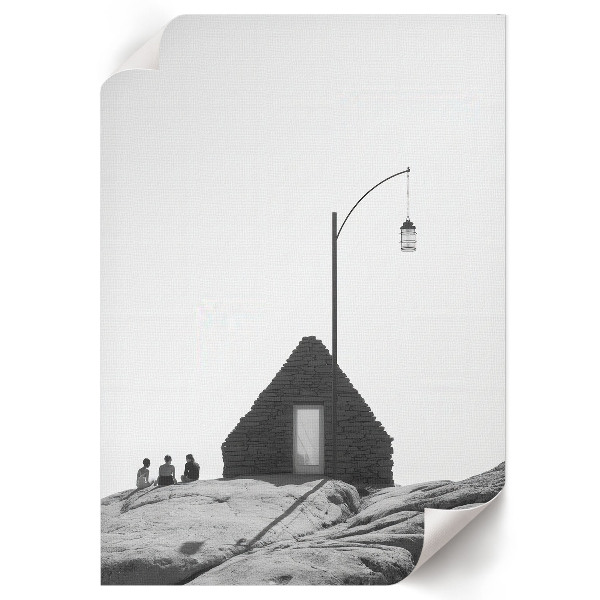 Grafika na ścianę Minimalistyczny krajobraz